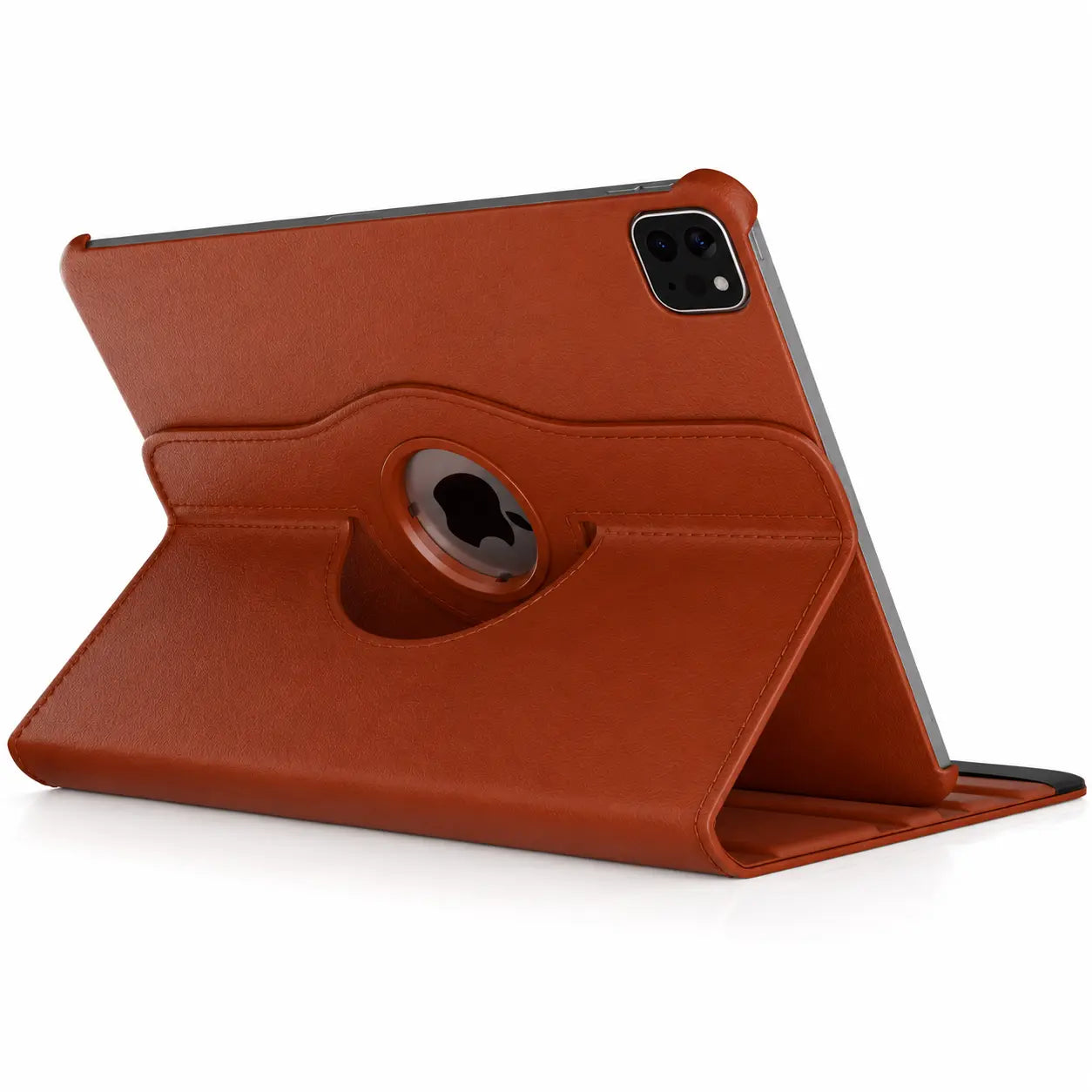 Protective iPad case for travel with secure folio cover