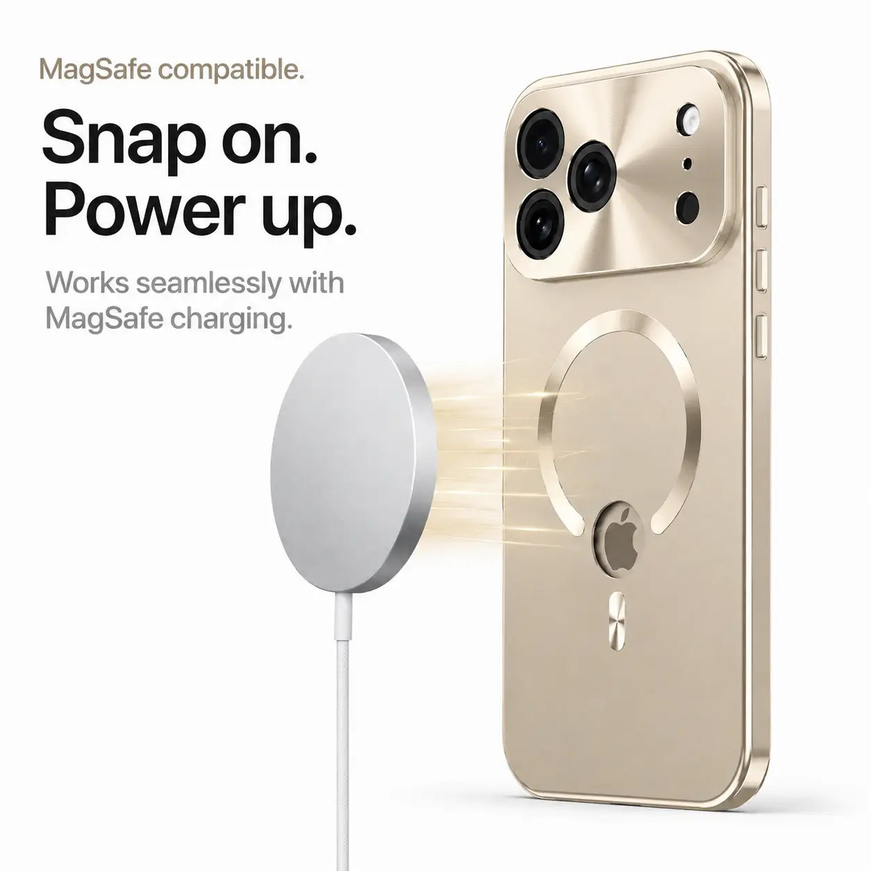 metal frame iphone case champagne gold #color_Champagne Gold