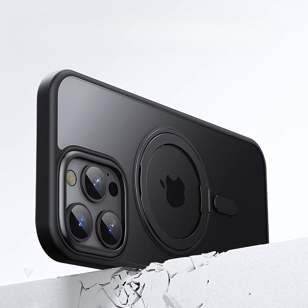 Magnetic Case with Kickstand for iPhone