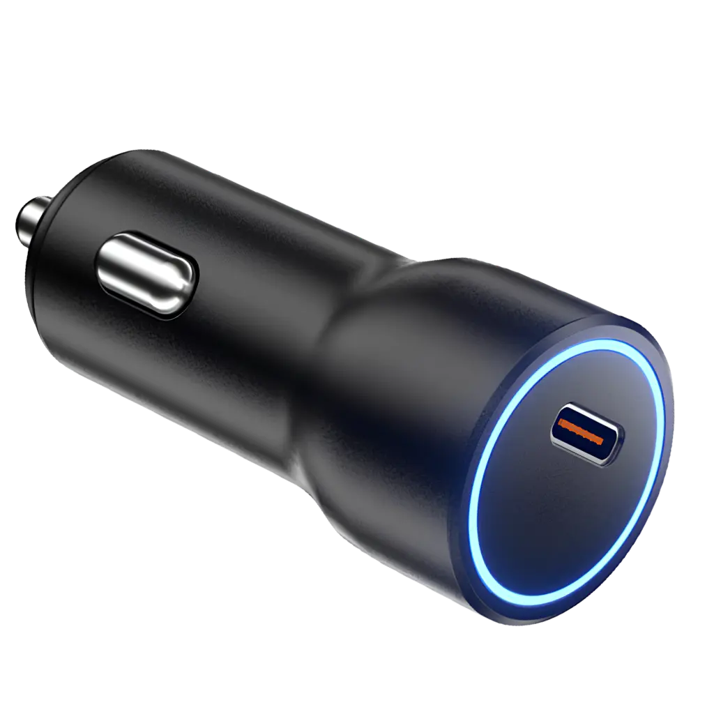 45W USB-C Car Charger – Fast PD Car Charger