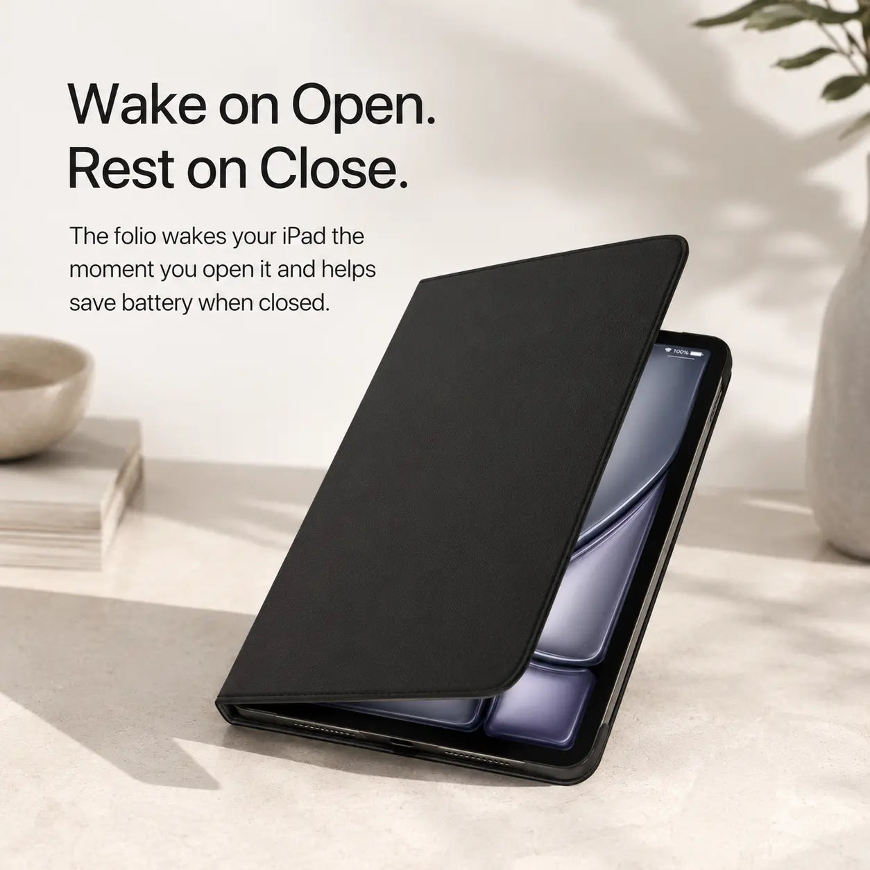 Protective iPad case with secure elastic closure