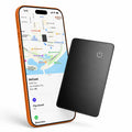 Ultra-thin wallet tracker card with Apple Find My