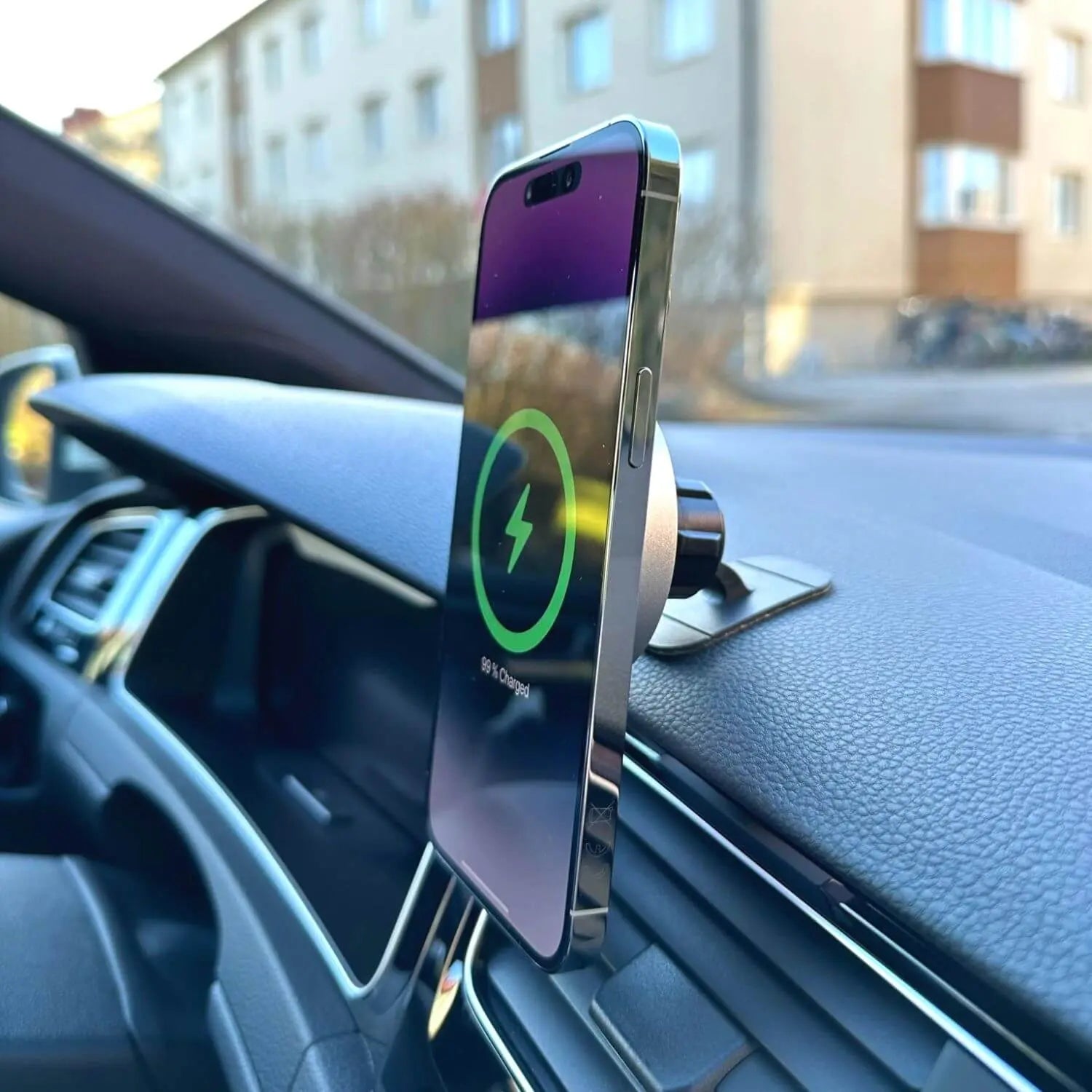 Magnetic Car Charger & Phone Holder